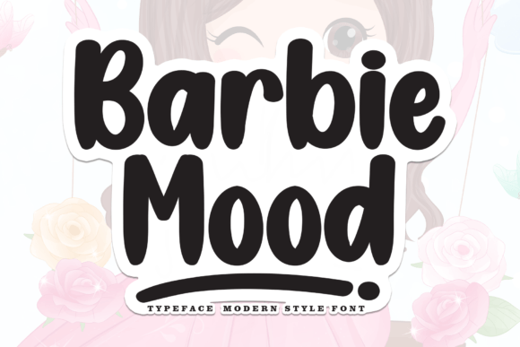 Barbie Mood: A Handwritten Font for Modern Elegance
