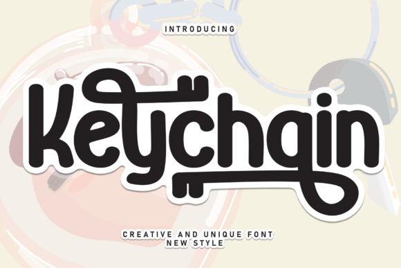 Keychain Font: A Sweet Handwritten Typeface for Modern Designs